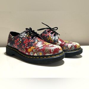 Dr Martens 1461 Floral Clash Oxford size 6